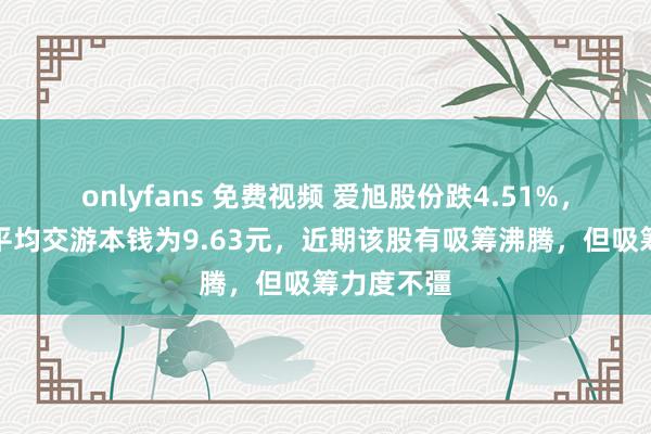 onlyfans 免费视频 爱旭股份跌4.51%，该股筹码平均交游本钱为9.63元，近期该股有吸筹沸腾，但吸筹力度不彊