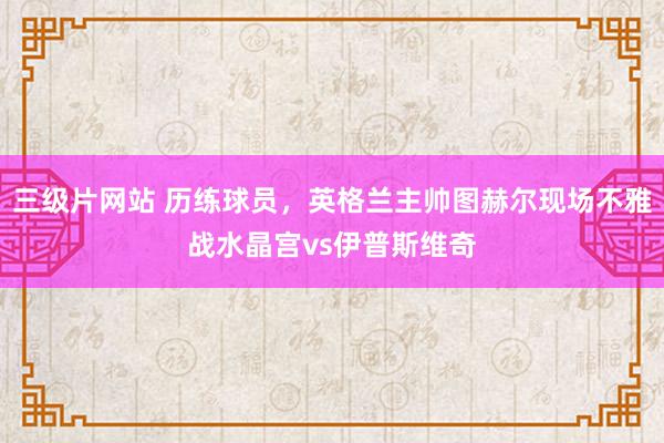 三级片网站 历练球员，英格兰主帅图赫尔现场不雅战水晶宫vs伊普斯维奇